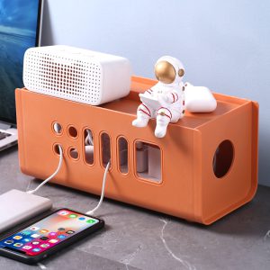 Plastic Socket Wire Storage Box Power Board Wire Box Hub Box Socket Charger Storage Organizer Box