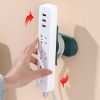 Rotary Plug-In Fixture Multi-Function Traceless Wall-Mounted Wire Finishing Wire Organizer Free Punching Wall Plug Board Storage - Image 2