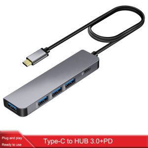 Type-C expansion USB HUB expansion USB 3.0 interface connected to mouse PD100W hub USB multi interface